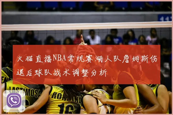 火猫直播NBA常规赛湖人队詹姆斯伤退后球队战术调整分析