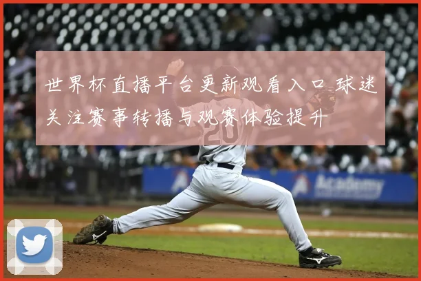 世界杯直播平台更新观看入口 球迷关注赛事转播与观赛体验提升
